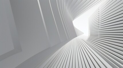 Light grey background with white geometric lines, minimalist composition with a touch of depth and dimension.