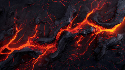 Fototapeta premium Lava fire wallpaper background design