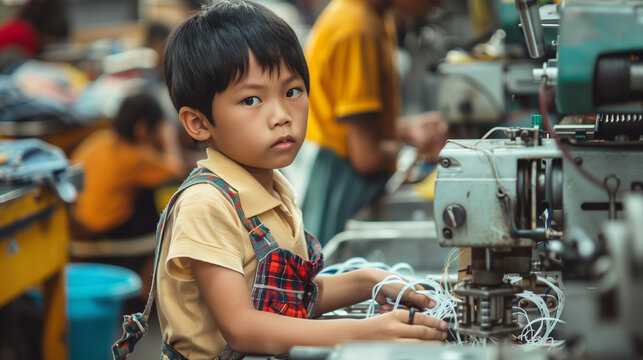 Child Labor in Fast Fashion: Harsh Conditions and Low Wages in Asian Garment Factories