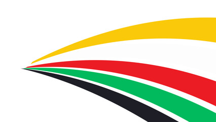 Sorong, Indonesia-Oct 19, 2023 Vector background logo of the UEFA EURO 2024, European Football Championship 2024 in Germany colorful country pattern. banner, cover, poster, flyer, card.