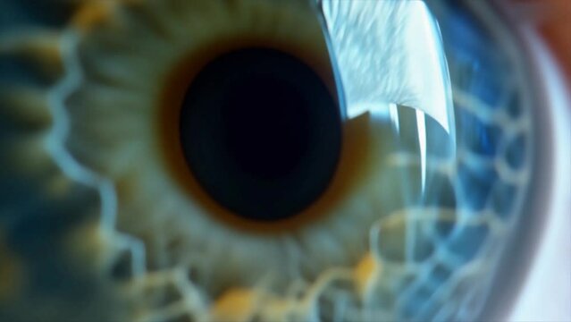 Eye Zoom In
Zoom in to the pupil of an eye.