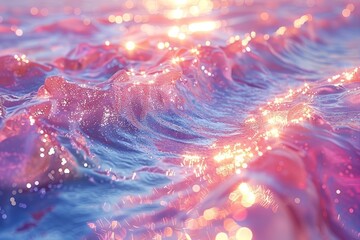 Shimmering Iridescent Backgrounds: A Holographic Look