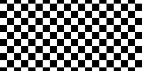 Repeating black checkered pattern in squares, like a tablecloth or gingham fabric design
