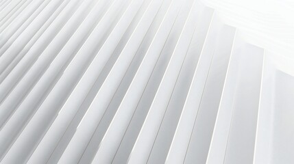 Fototapeta premium White on grey background, straight 3D lines forming precise geometric shapes, minimalist and refined.