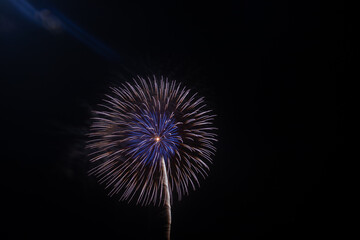 日本の夏の花火