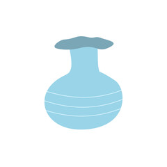 flower vases with aesthetic shapes and colors