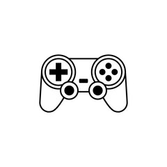 Gamepad icon, Game icon vector for web, computer and mobile app isolated on white background.