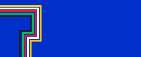 Colorful european soccer competition 2024. Germany 2024 euro soccer. Vector illustration banner design