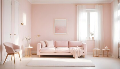 white and gold theme modern interior