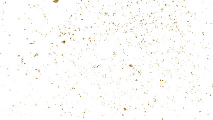 Golden paint brush stroke glittering texture