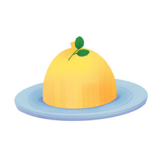 Couscous Cuscuz Brazilian Recipe Illustration Isolated