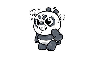 Annoyed Baby Panda Animal RG