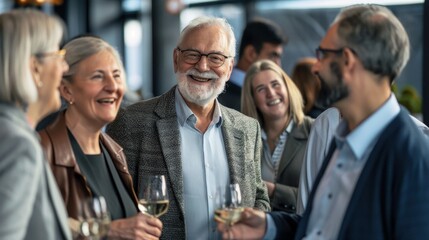 Retirement Celebration for Long-term Employee: Honoring Years of Service with Colleagues and Friends