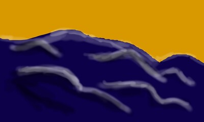background drawing gradient color
