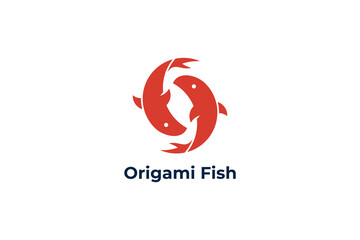 Origami Fish Logo