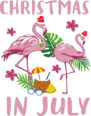 Christmas In July T-shirt Design, Christmas In July SVG Design, Christmas In July shirt, Christmas shirt, Funny Christmas, Funny Christmas In July, Holiday Christmas  T-shirt