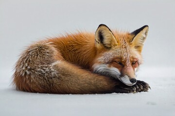 Fototapeta premium An image of a Fox resting