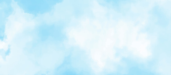  Blue sky with cloud .Beautiful blue sky with white clouds .bright cloud cover in the sun calm clear winter air background .gradient light white background.