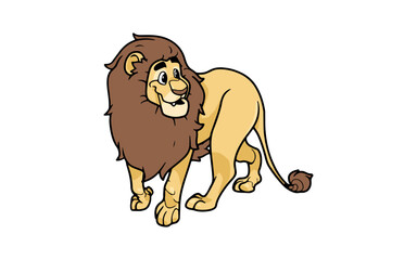 Adult Lion Animal RG