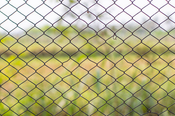 close up background pattern iron fence house