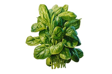 Fototapeta premium I Love Spinach (JPG 300Dpi 10800x7200)