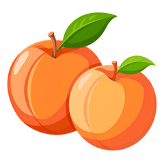 illustration of an orange fruit