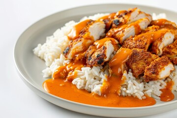 Tantalizing BBQ Chicken with Zesty Orange Garlic Sauce