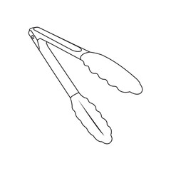 food tongs icon design