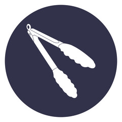 food tongs icon design