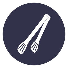 food tongs icon design