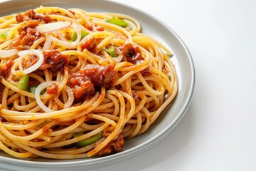 BBQ Spaghetti: A Burst of Freshness and Smoky Aroma