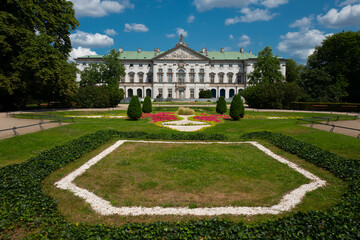 Obraz premium 2023-07-14; Krasinski Palace in Warsaw, Poland