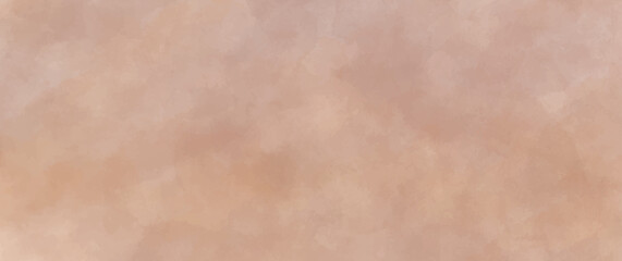 Vector watercolor texture. Hand drawn brown abstract vector illustration for background. Template for design. Vintage grunge surface. Empty blank.