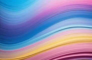 Fototapeta premium layered pastel abstract background rainbow colors