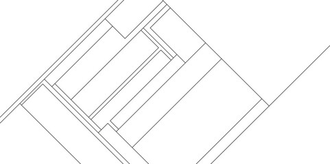 Geometric abstract Slanted parallel white and grey stripes background with lines, Abstract monochrome elegant geometric background business and technology concept, Illustration of the geometry.