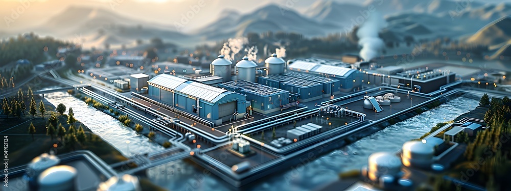 Poster futuristic microgrid system as part of a smart grid network