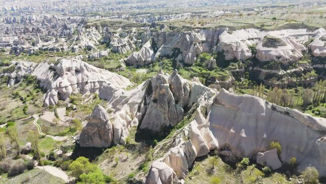【4Kドローン動画】トルコカッパドキア、大自然とパノラマ映像