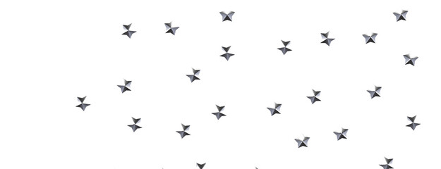 Enchanted Galaxy: Experience the Splendor of a 3D Gold Stars Shower