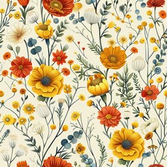 Abstract background illustration in the style of the 70s