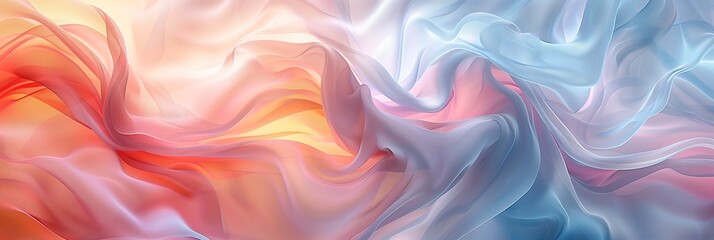 Fototapeta premium Abstract fluid art background with blue and golden colors