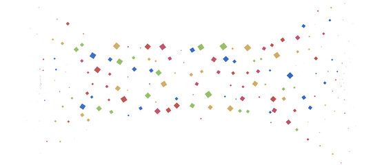 confetti png. Gold confetti falls from the sky. Glittering confetti on a transparent background. Holiday