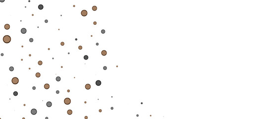 Celestial Celebration: Radiant 3D Illustration of Celestial gold Confetti