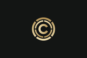 C Letter trademark brand logo