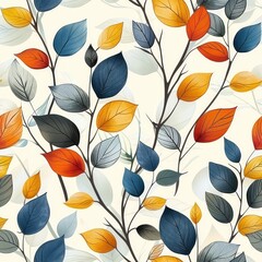 Obraz premium Abstract background illustration in the style of the 70s