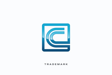 C Letter trademark brand logo
