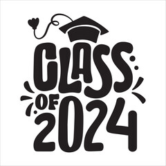 2024 graduated badge