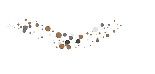 Confetti, paper triangle on the floor, fancy, colorful, celebration party