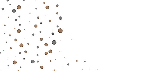Celestial Celebration: Radiant 3D Illustration of Celestial gold Confetti