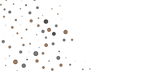 Celestial Celebration: Radiant 3D Illustration of Celestial gold Confetti