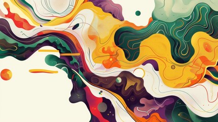 Obraz premium A digital illustration featuring a Phoenician alphabet letter